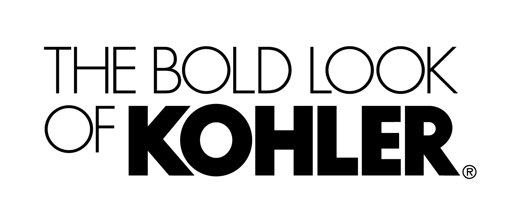 THE BOLD LOOK OF KOHLER