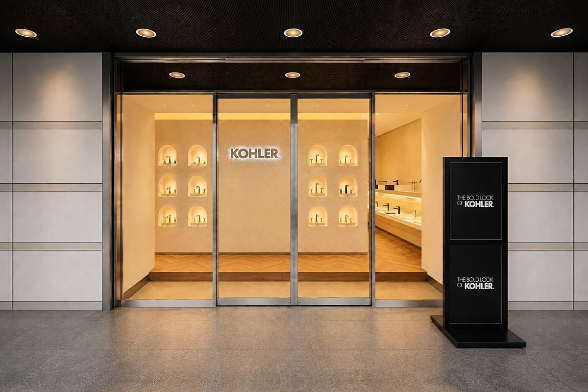 KOHLER Tokyo Showroom（高輪）のエントランス