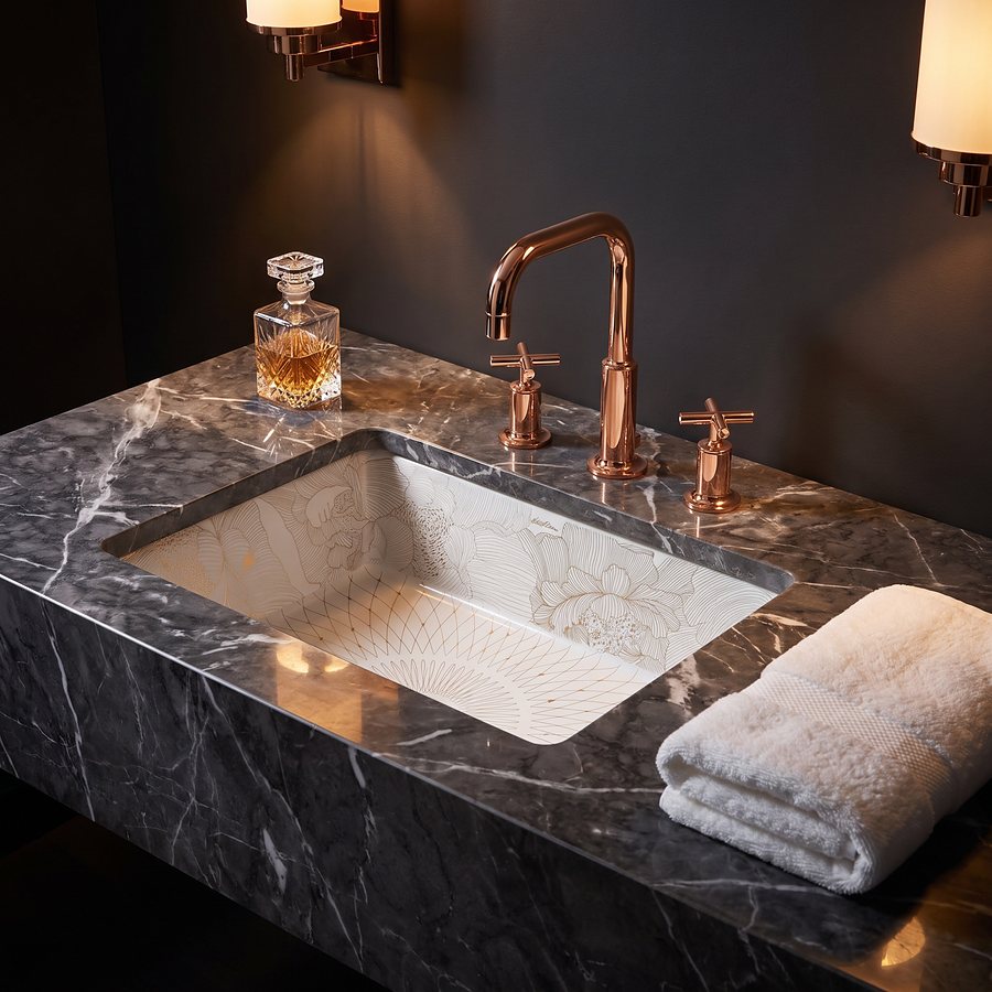 KOHLER エンプレスブーケ キャサリン アンダーカウンター洗面ボウル