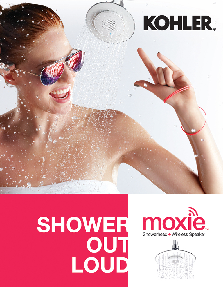 Moxie (モクシー) 防水スピーカー シャワー